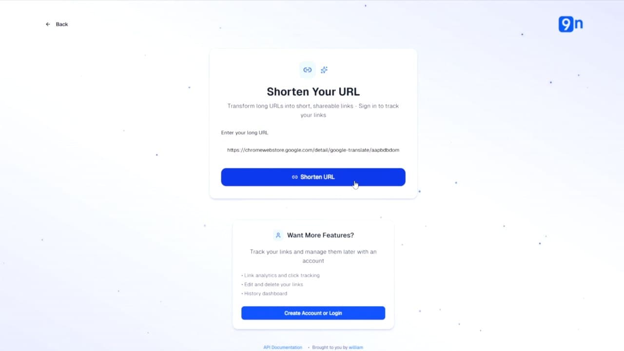 Nine - URL Shortener API
